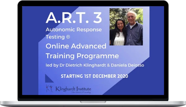 Dietrich Klinghardt & Daniela Deiosso – Klinghardt A.R.T. 3 Advanced Worldwide Online Programme 1st December 2020 Dietrich Klinghardt & Daniela Deiosso – Klinghardt A.R.T. 3 Advanced Worldwide Online Programme 1st December 2020