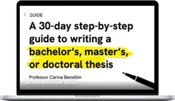 Carina Benstoem – How To Write Your Thesis In 30 Days